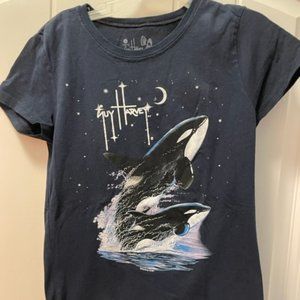 Guy Harvey Girls Short Sleeve Orca Shirt - Girls Size L (10/12) - Never Worn
